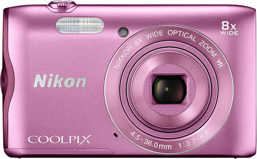 即使用可 SDカード付 Nikon ニコン COOLPIXピンク デジタルカメラ