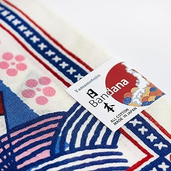 Amazon | [Yamamotojin] 山本仁商店（公式）バンダナ - 日本Bandana