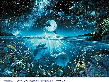 廃盤品】光るLASSENパズル 2000ピース ベネツィア 専用パネルセット