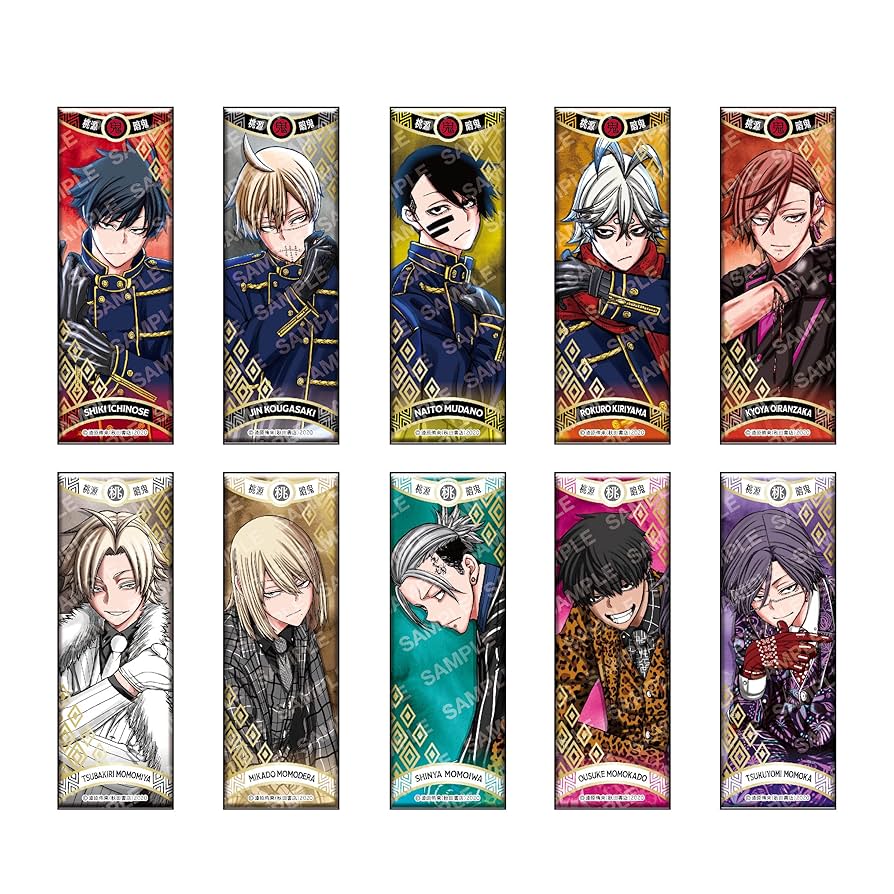 桃源暗鬼 メディコス 缶バッジコレクション vol.1 無陀野無人 桃源暗鬼