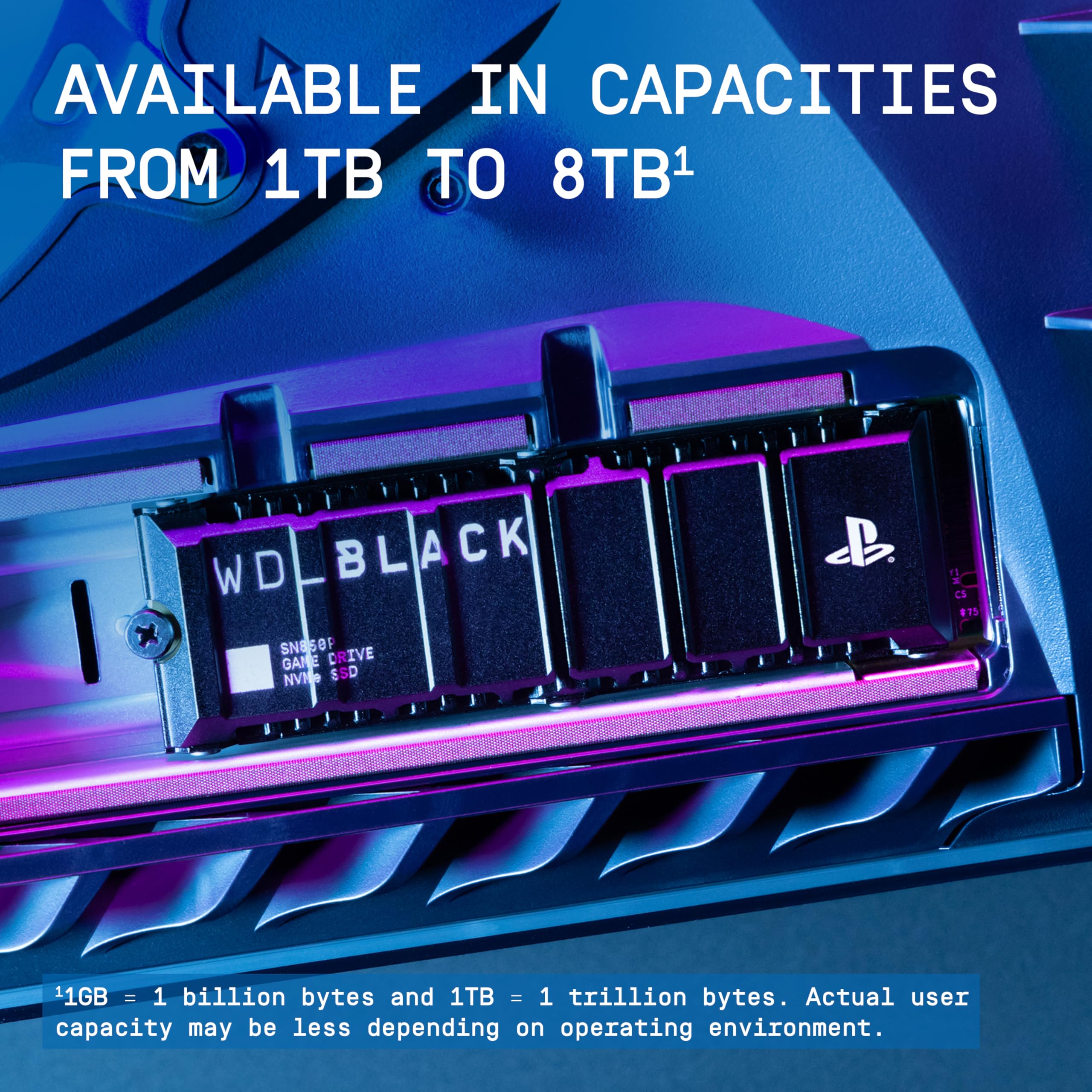 Amazon.com: WD_Black 8TB SN850P NVMe M.2 SSD Officially Licensed