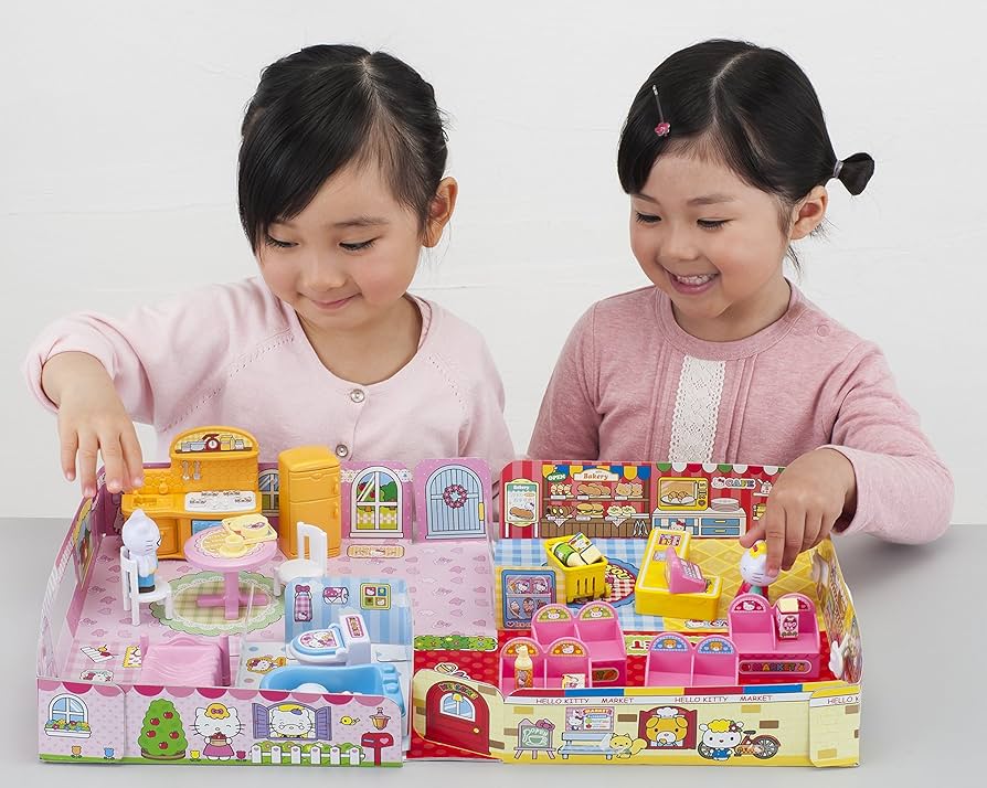 ハローキティのトロピカルサンセット (72x49cm) ハローキティの