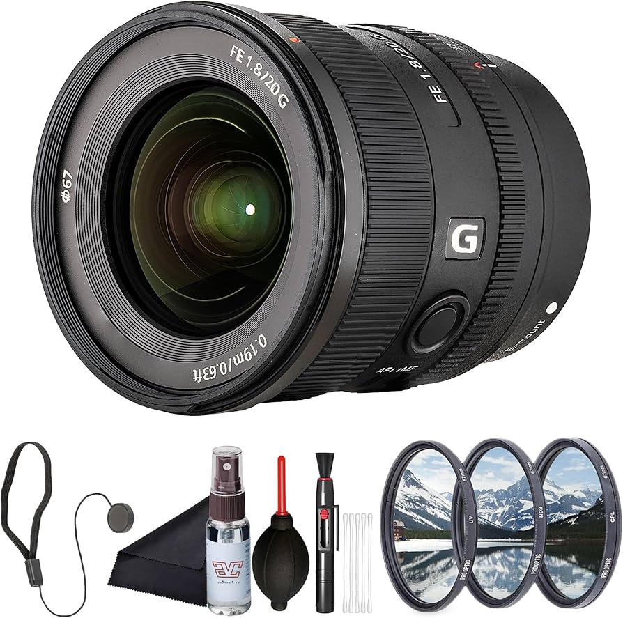 Amazon.com : Sony FE 20mm F1.8 G Ultra-Wide Prime Lens (SEL20F18G