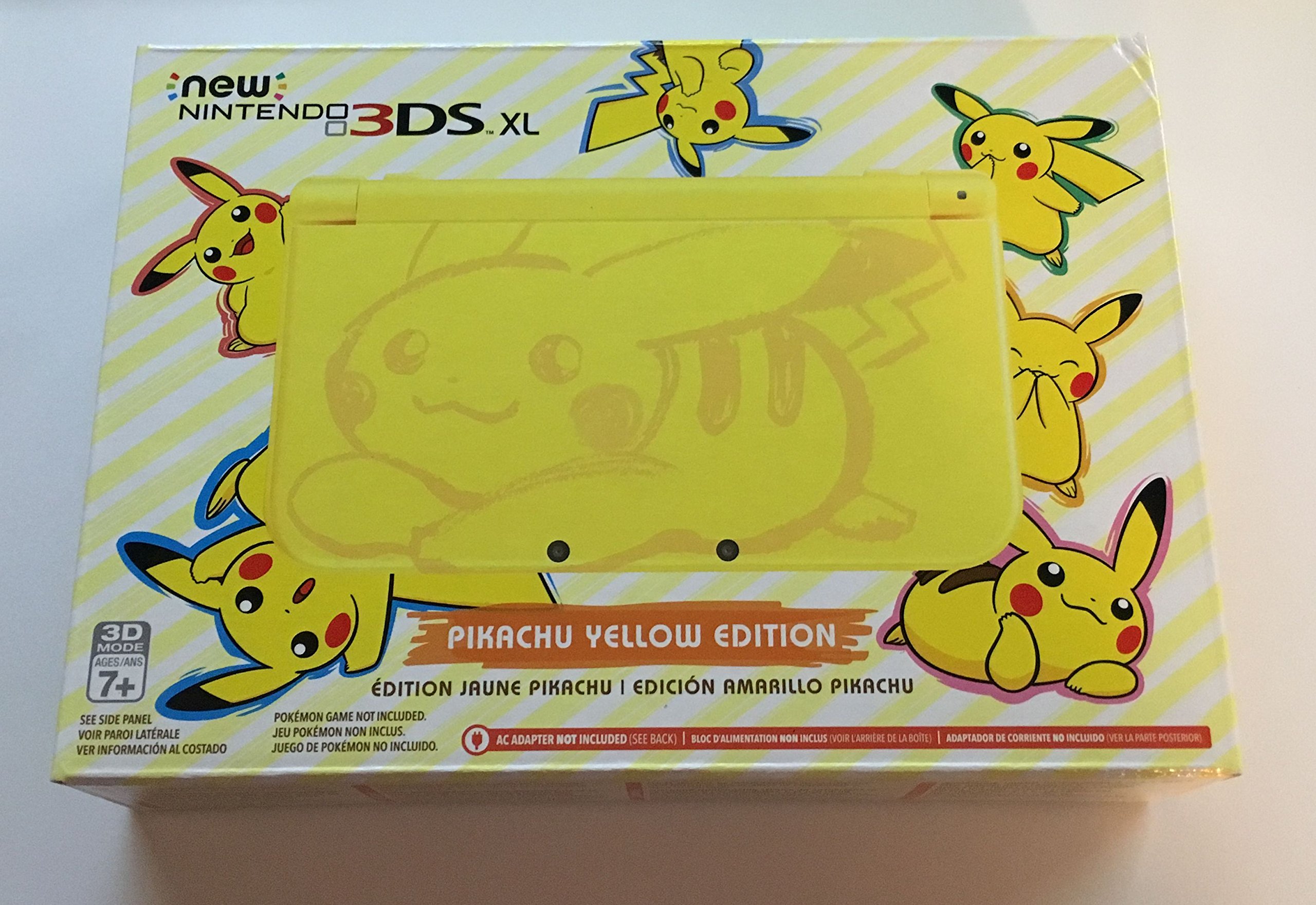 Amazon.com: Nintendo Pikachu Yellow Edition New Nintendo 3DS XL