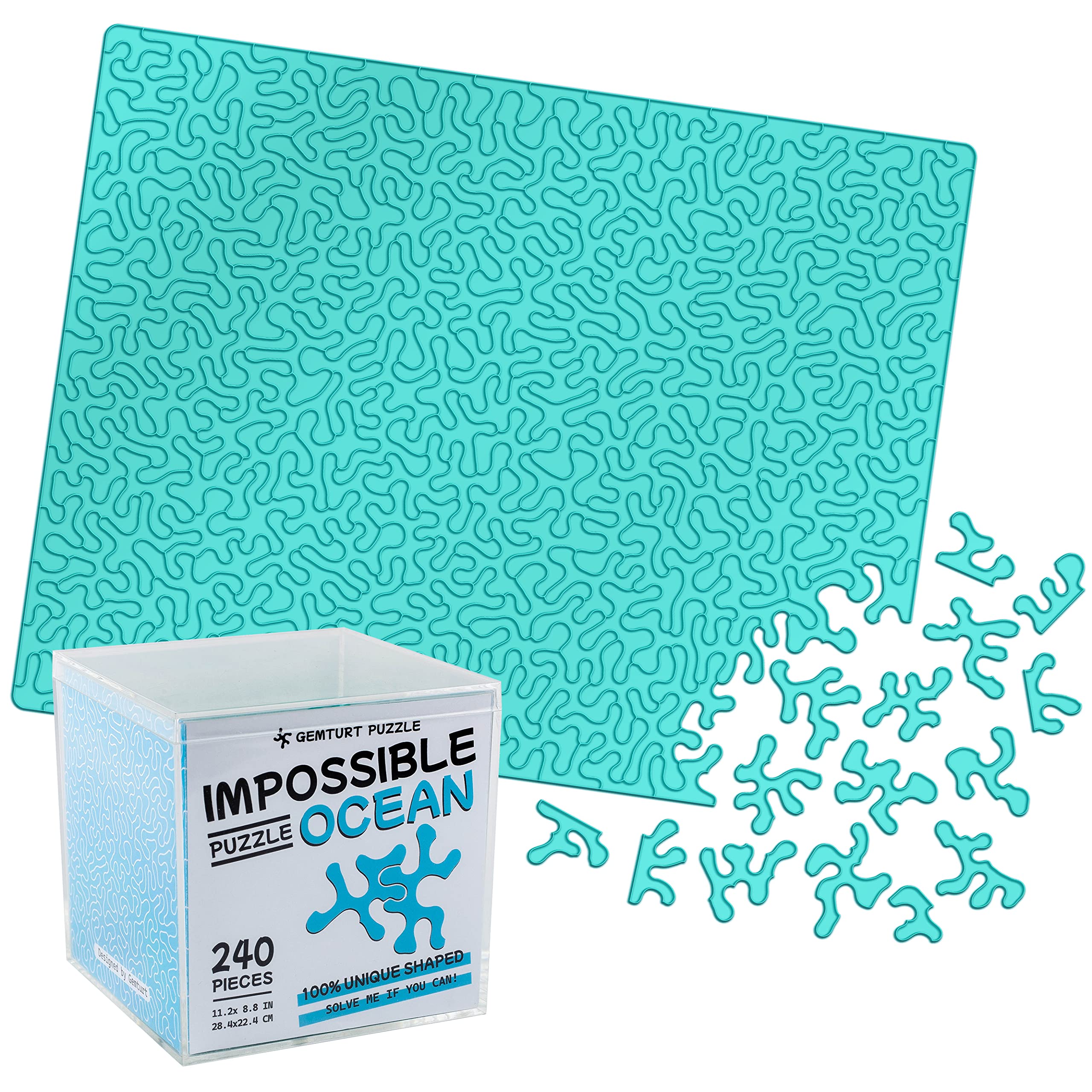 Amazon | GEMTURT Holographic Impossible Puzzle インポッシブル