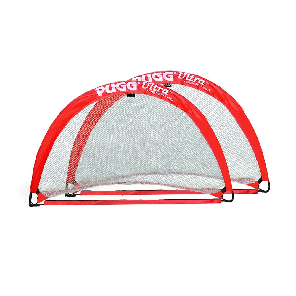 パグPUGG 6フィート ポップアップサッカーゴール幅183cm折りたたみ式