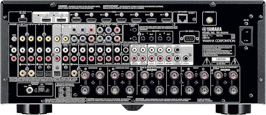 Amazon.co.jp: ヤマハ AVレシーバー Dolby Atmos対応 ブラック RX