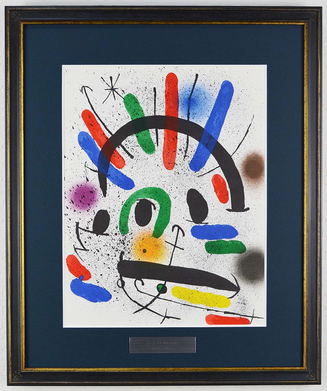 真作保証ジョアン・ミロ Joan Miro 57⁄80 直筆サイン 世界80枚 ジョアン・
