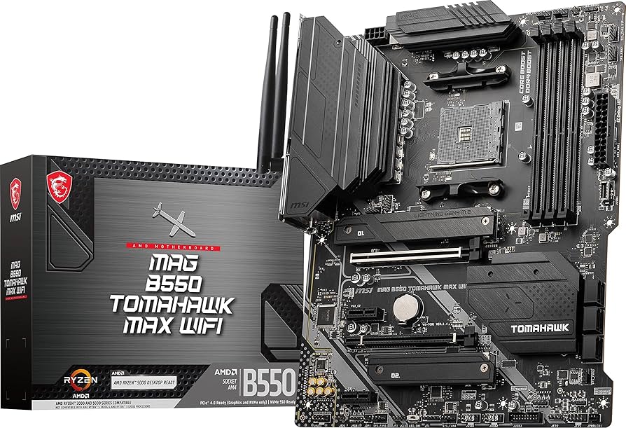 Amazon.com: MSI MAG B550 Tomahawk MAX WiFi Gaming Motherboard (AMD