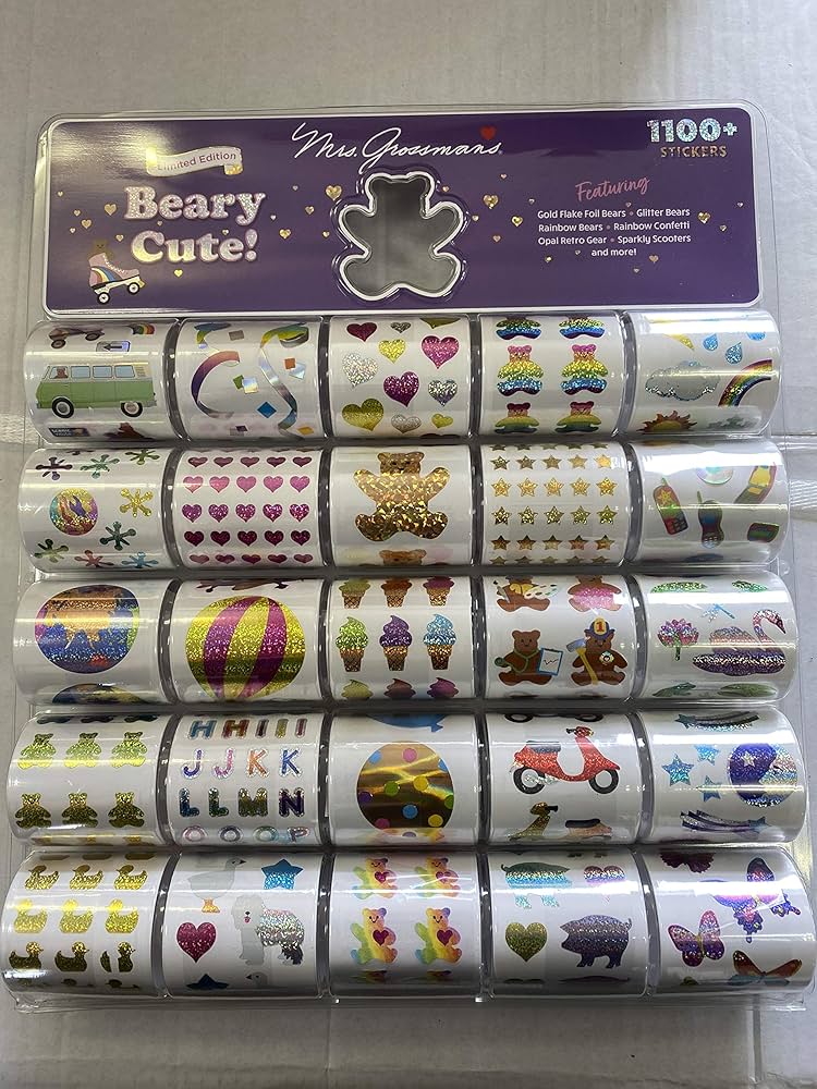 Amazon.co.jp: ミセスグロスマン ステッカーセット 1100枚以上 25