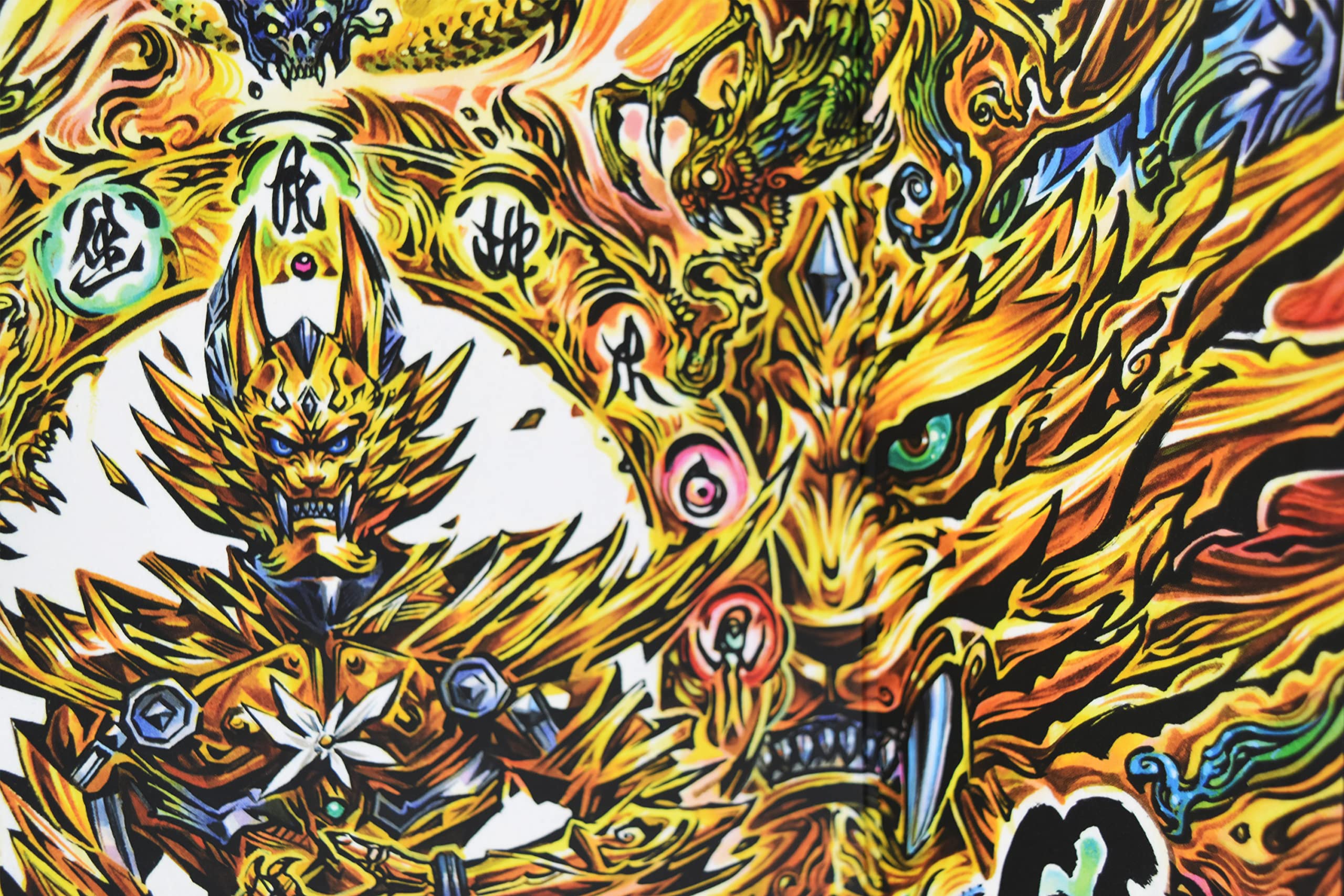 牙狼月虹ノ旅人複製原画 牙狼 複製原画 月虹ノ旅人 直筆サイン入り