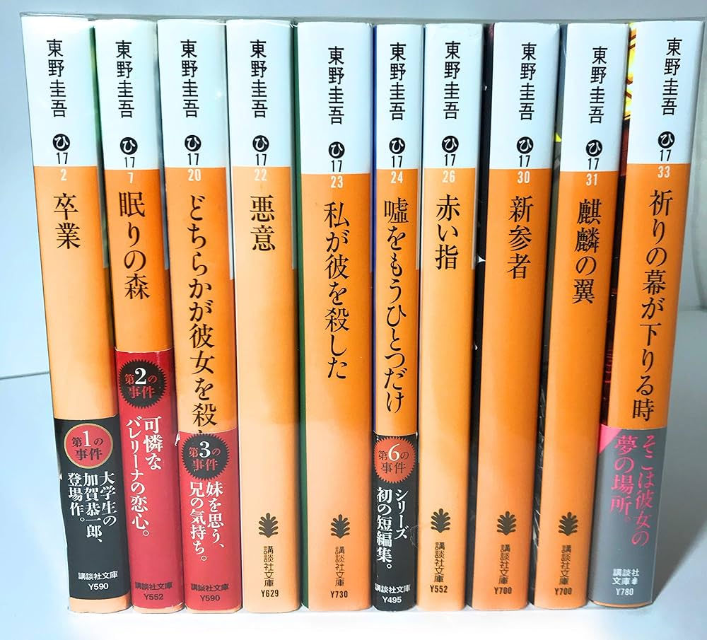 東野圭吾 加賀恭一郎シリーズ 文庫8冊セット (講談社文庫) | Amazon.com.br