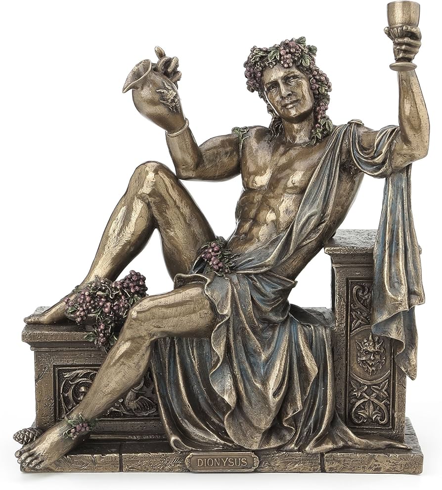 Amazon｜Dionysus – Greek god of wine and Festivity Statue｜ワイン