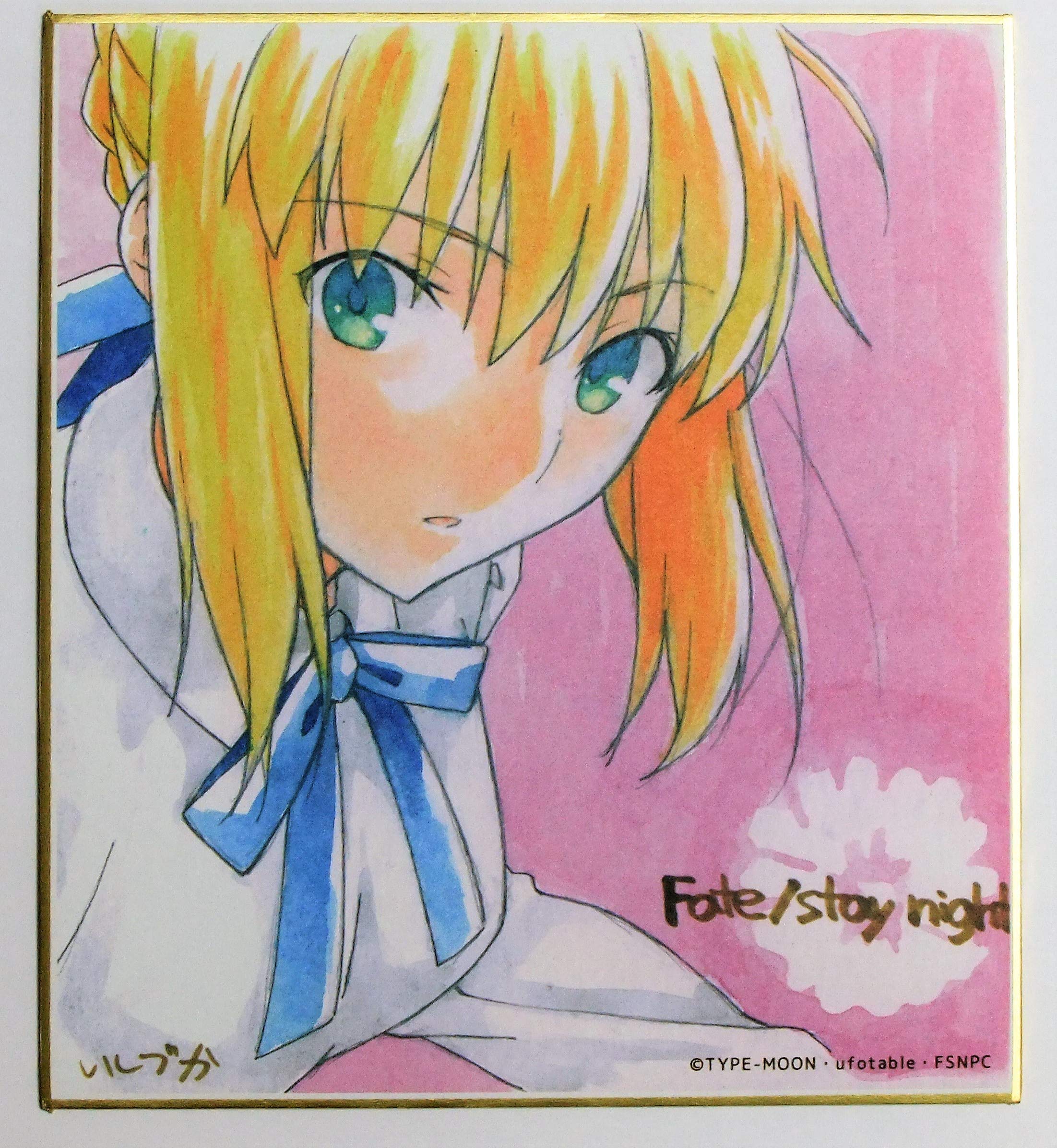 Fate/zero ライダー・ウェイバー 複製ミニ色紙 マチアソビ Vol.8 1/8