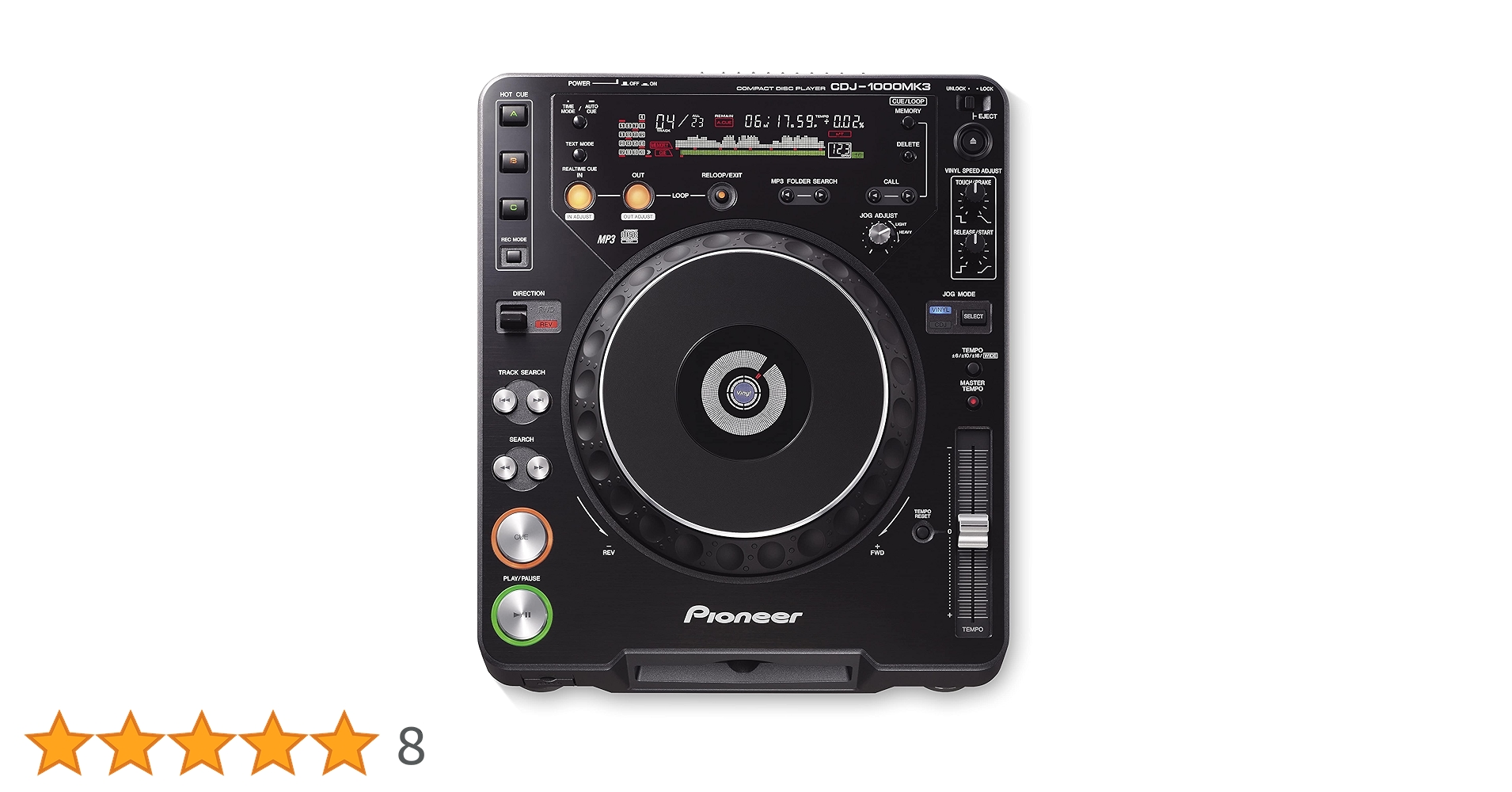 Pioneer DVJ-1000 Pioneer DVJ-1000 Turntables & SVM-1000 Mixer