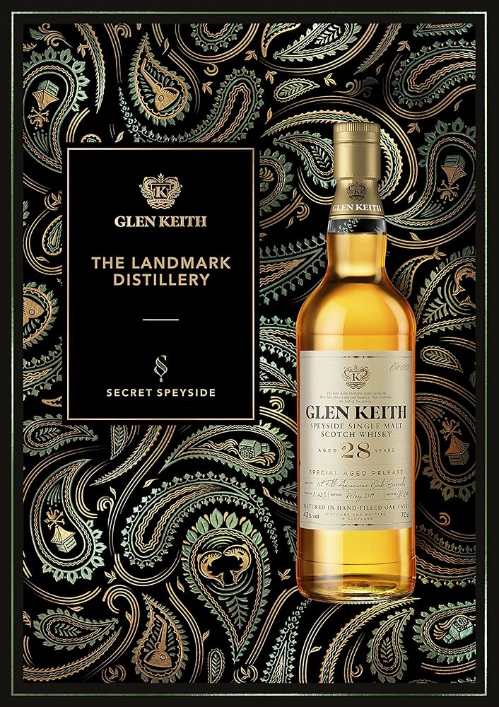 Glen Keith 28 Year Old - Secret Speyside Collection : Amazon.co.uk