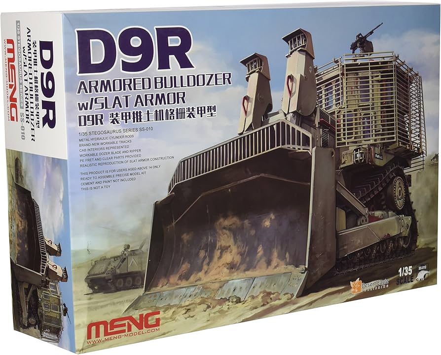 Amazon | モンモデル 1/35 フォード D9R ブルドーザー スラット