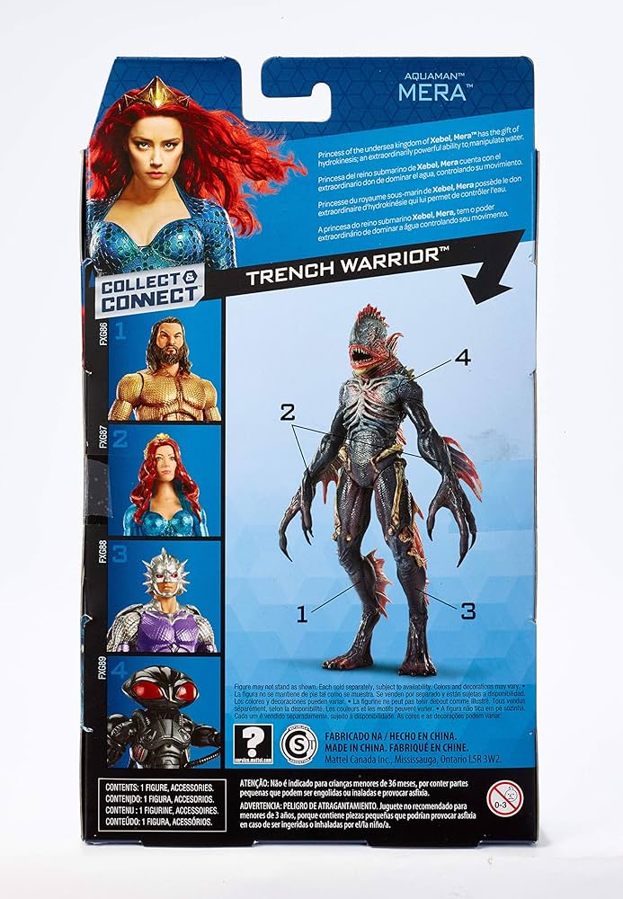 Amazon.co.jp: マテル アクアマン 2018 DCコミックス マルチバース 6