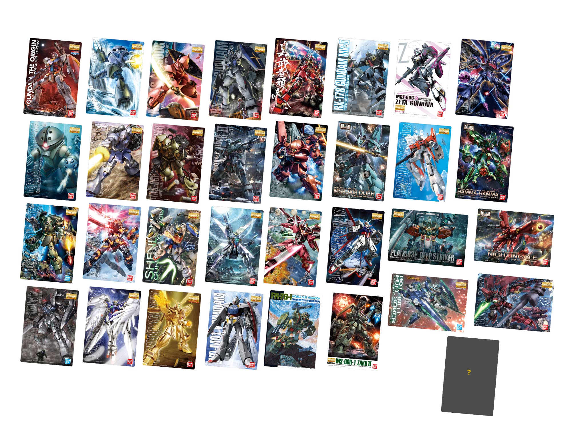 ガンプラパッケージアートコレクション グミ フルコンプ手前(120Rの