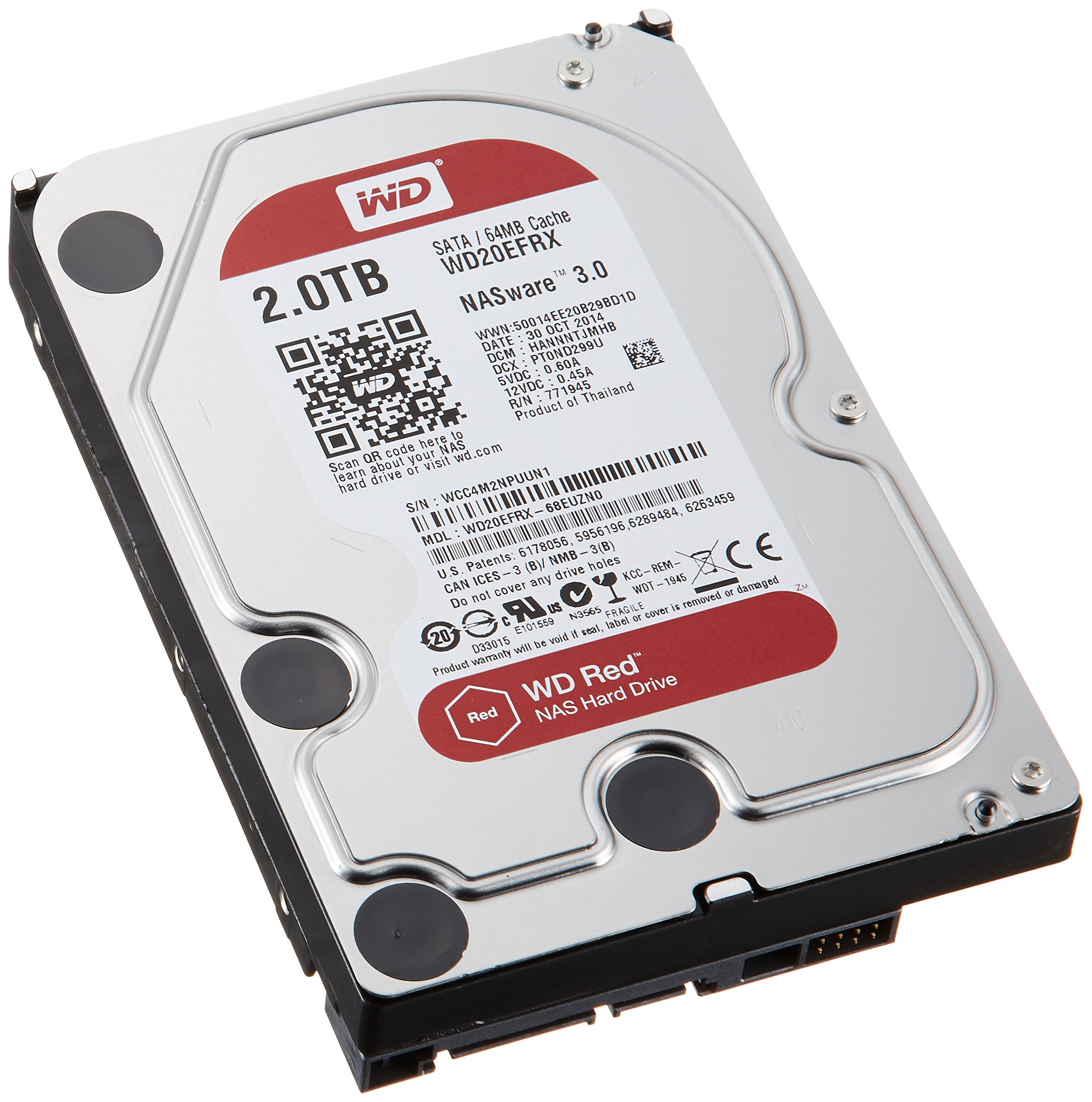 Amazon | 【整備済み品】 WD HDD 内蔵ハードディスク 3.5インチ 2TB WD