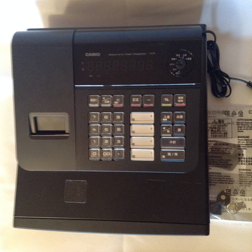 カシオレジスター 17CR 簡単便利特殊 送料込 666126 【公式通販】