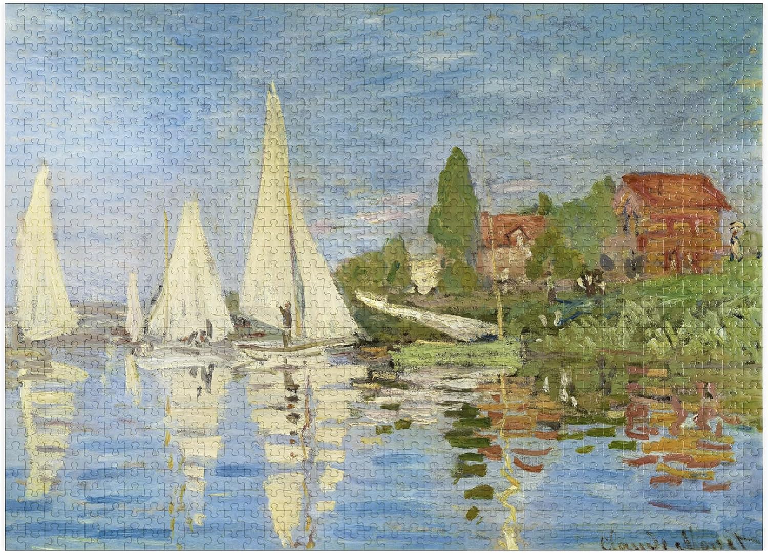 ムーミン美術館（完成品）2000ピース ✳︎大幅値下げ✳︎木製フレーム