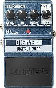 DigiTech XDV DigiVerb Digital Reverb Pedal : Amazon.com.au