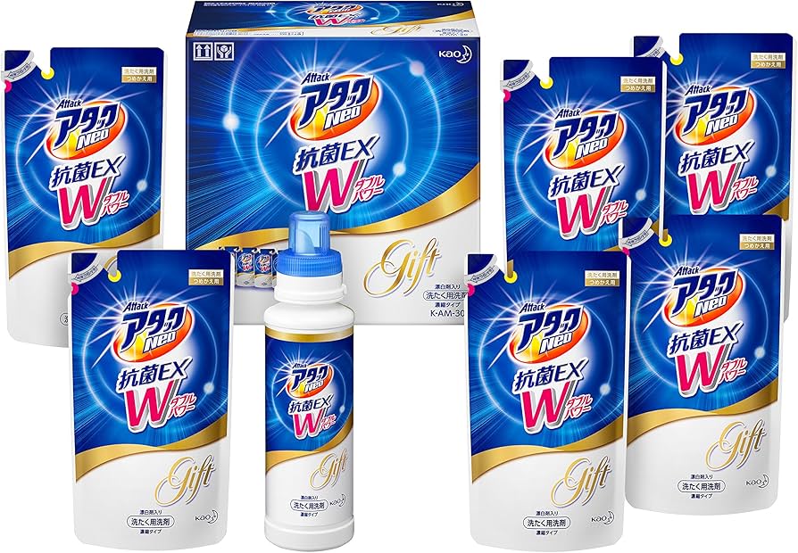 ギフトセット】アタックNeo 抗菌EX Wパワーギフト アタックNeo抗菌EX