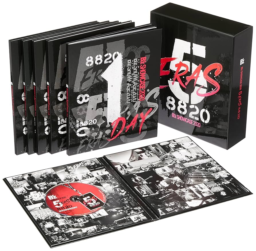 B'z SHOWCASE 2020-5 ERAS 8820-Day1〜5 DVD