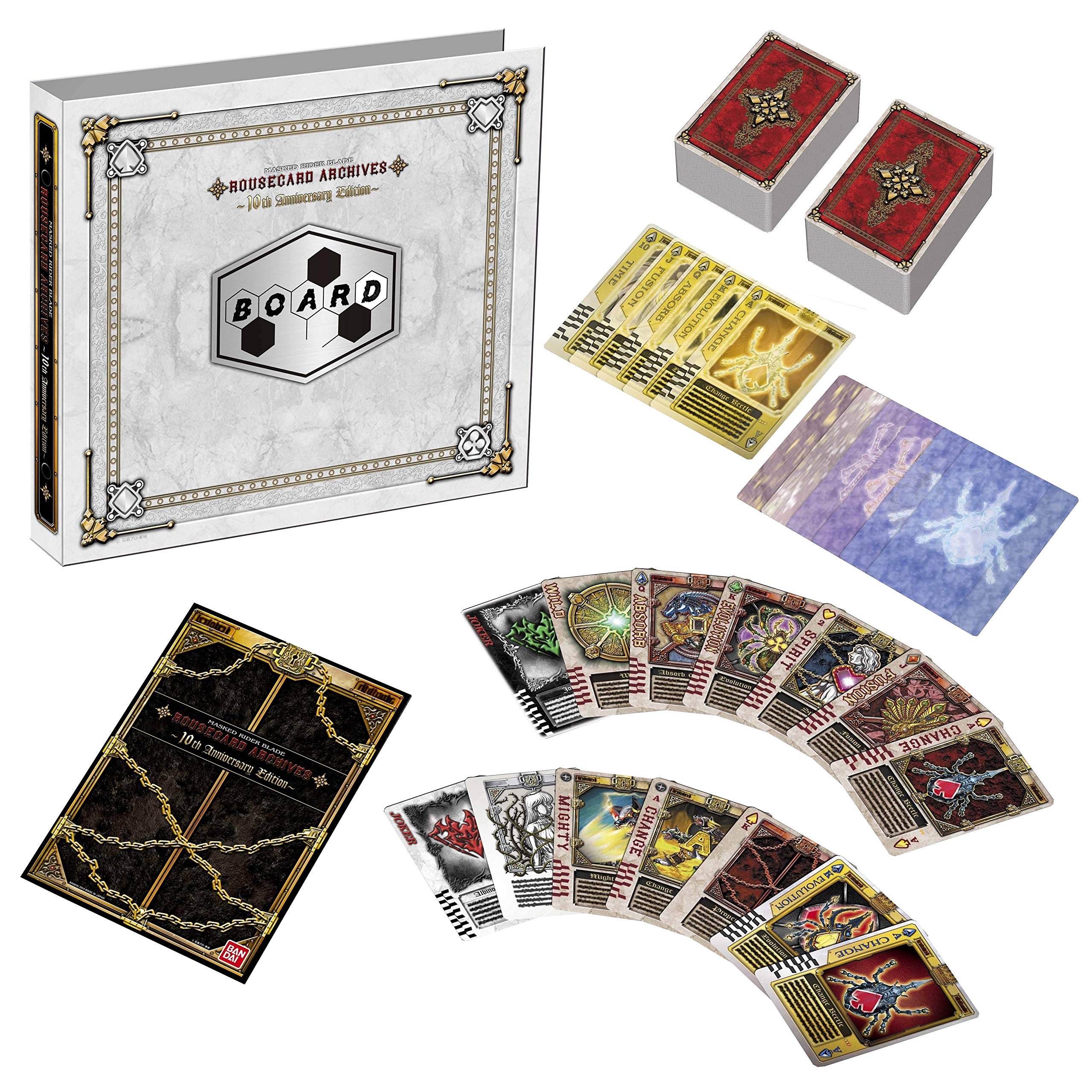 ラウズカード ライトニングブラスト トレカ レア スペードQ 仮面