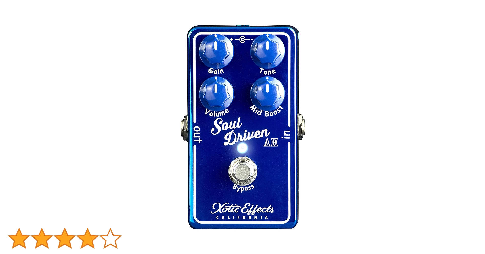 xotic Soul Driven AH 【限定モデル】 エフェクター】XOTIC ”Soul