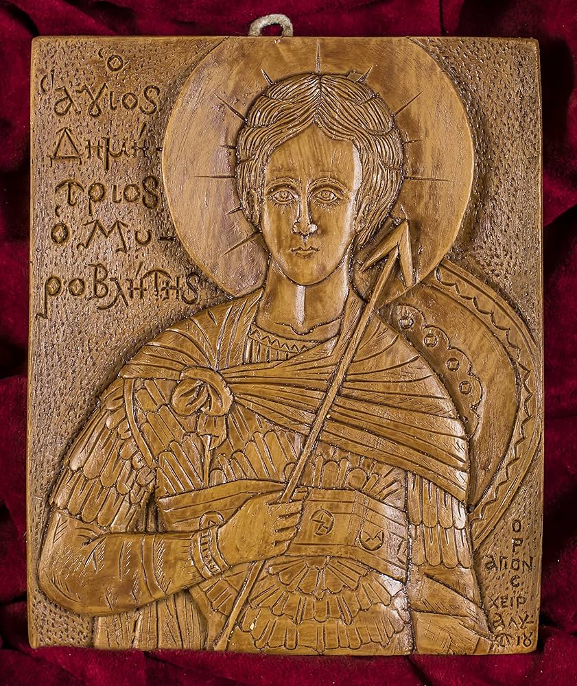 ロシア正教のイコン 手彫り