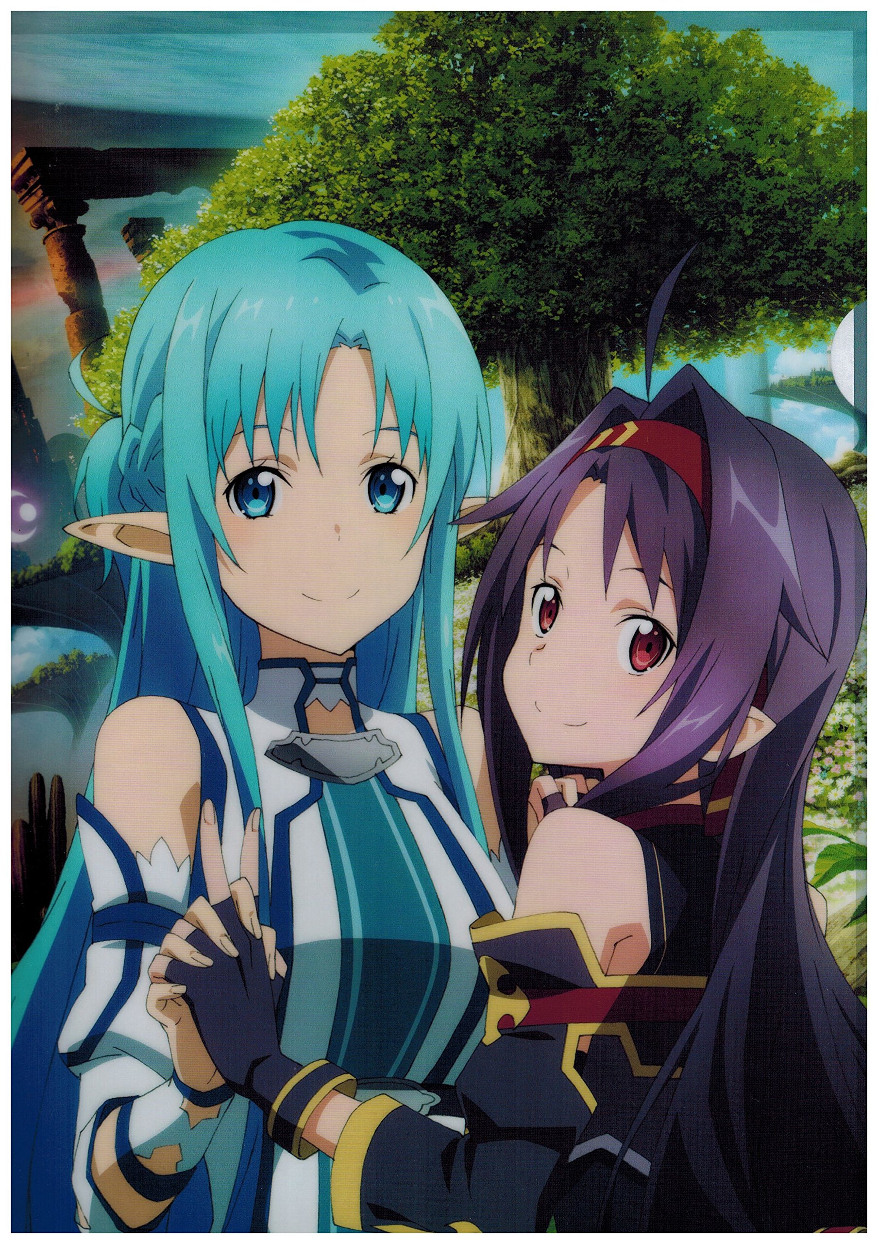 ○ソードアートオンライン クリアファイル 4つセット○ ○ソードアート