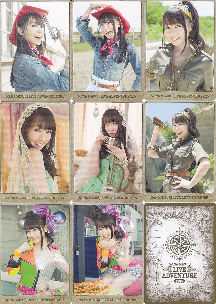 Amazon.co.jp: 水樹奈々 【LIVE ADVENTURE 2015】 NANACA 全8種セット
