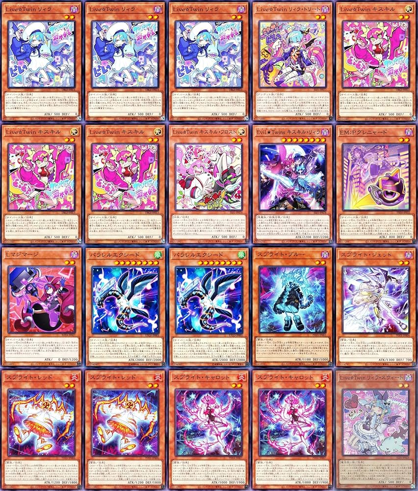 Evil☆Twin イビルツイン 英語 高レアリティ デッキセット Evil☆Twin