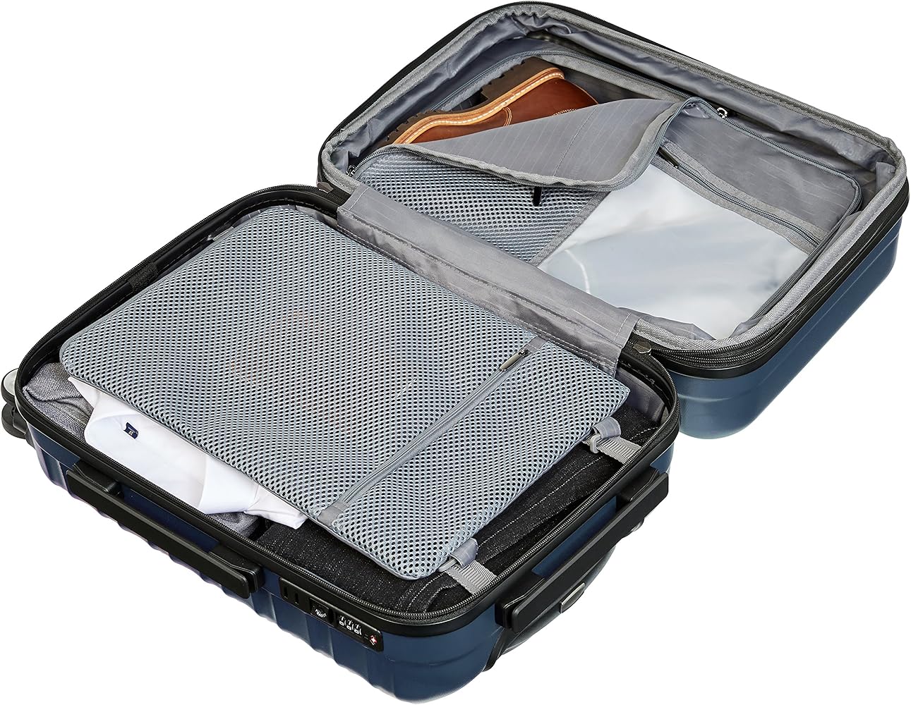 Amazon.co.jp: Amazonベーシック スーツケース キャリーケース 容量