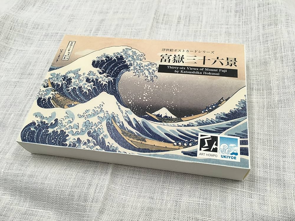 Amazon | 葛飾北斎「富嶽三十六景」浮世絵ポストカード46枚セット