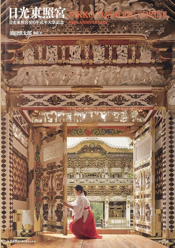 suisai 上鈴木正一 油彩画 F15号『日光東照宮にて』全国公募展