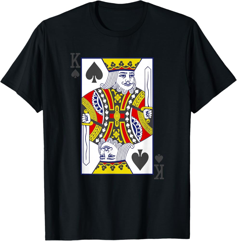 Amazon.com: The Original King of Spades T-Shirt T-Shirt : Clothing