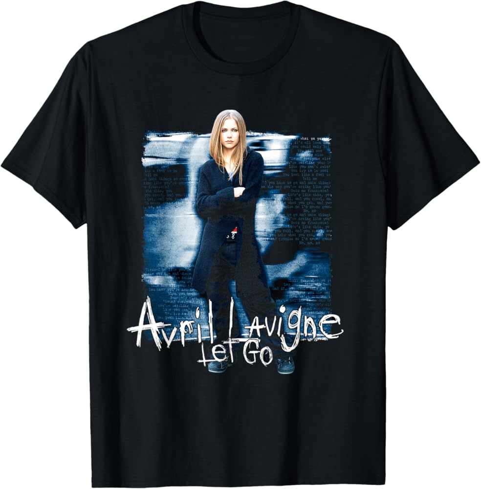 Amazon | 公式 アヴリル・ラヴィーン Let Go Tシャツ | Tシャツ