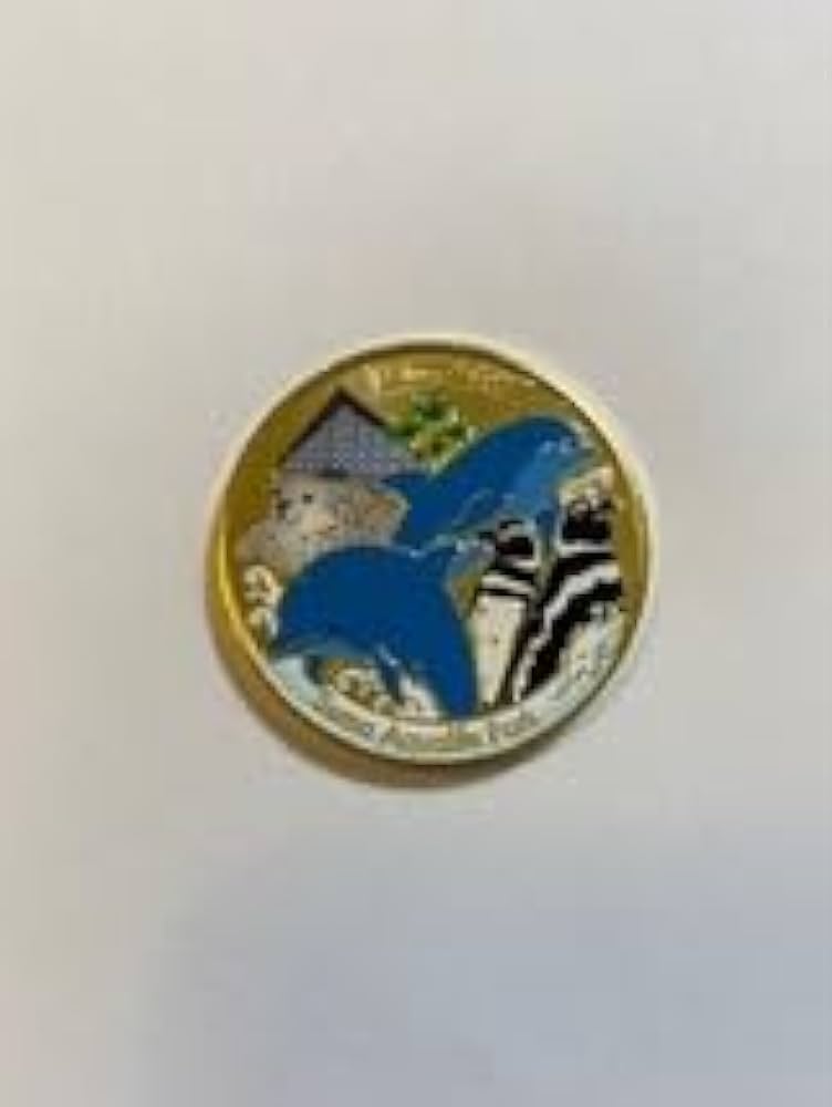 須磨水族館☆60周年☆イルカゴールド☆記念メダル☆茶平工業