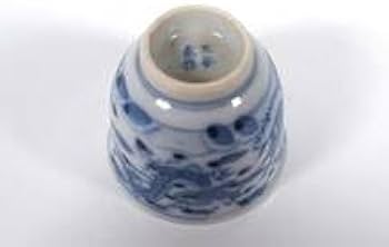 Amazon.co.jp: 古美術九谷焼 九谷直作 染付 龍紋 茶道具 茶器 : ホーム