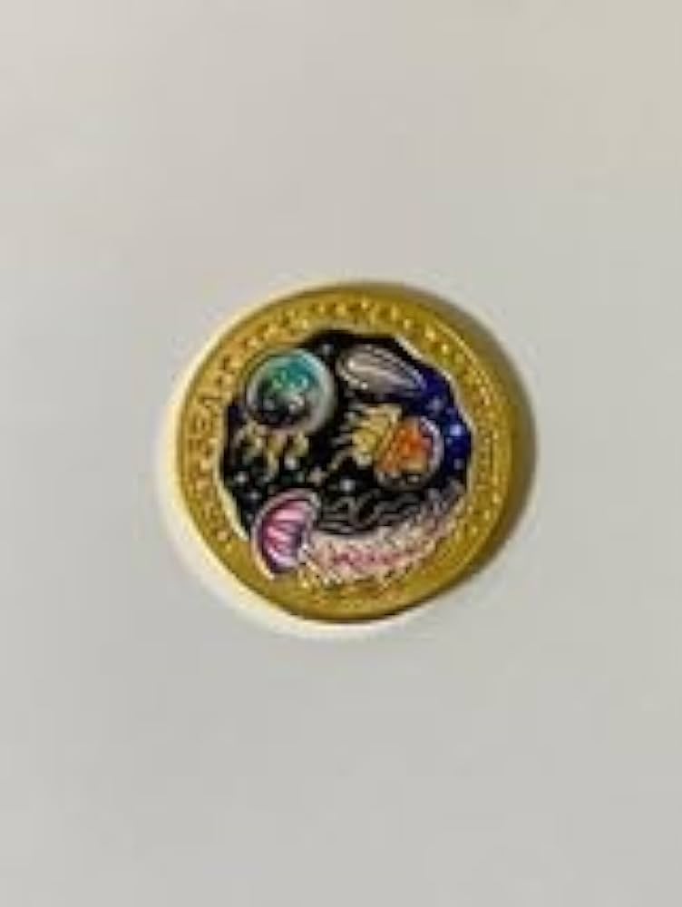 深海☆クラゲ☆記念メダル☆茶平 深海☆クラゲ☆記念メダル☆