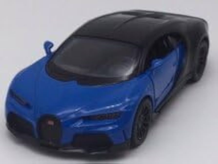 BUGATTI 青 ミニカー