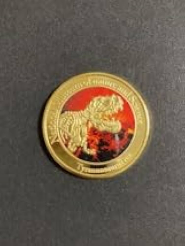 Amazon.co.jp: 国立科学博物館オリジナル 記念メダル ティラノサウルス