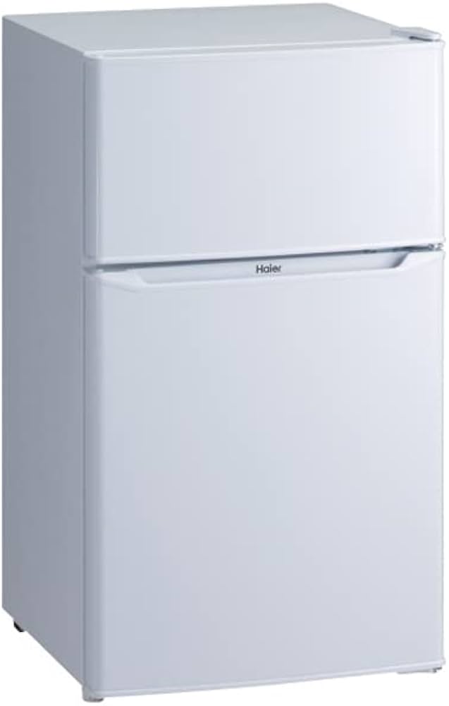 Amazon | Haier(ハイアール) 2ドア 直冷式 冷凍冷蔵庫 85L ホワイト JR