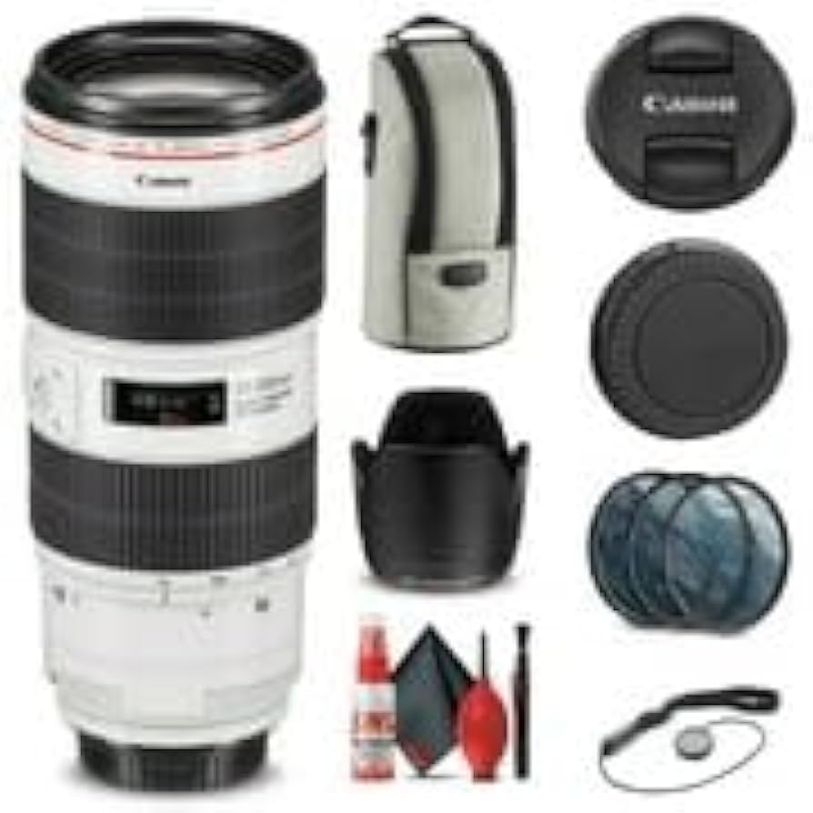 Amazon.com : Canon EF 70-200mm f/2.8L is III USM Lens (3044C002) +