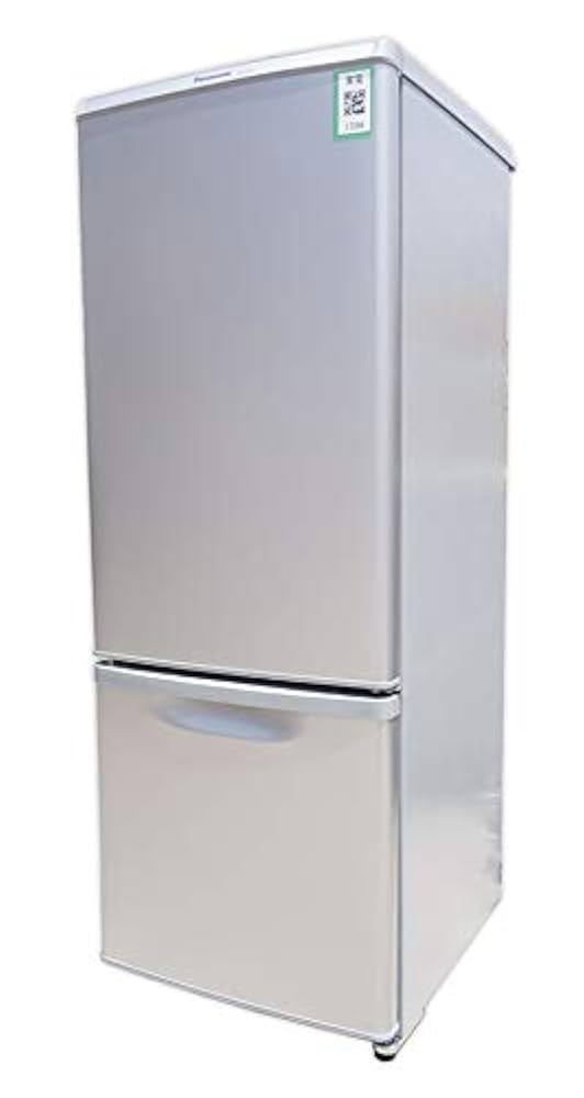 パナソニック 2ドア冷蔵庫 168L 2017年製 NR-B179W-S 中古品