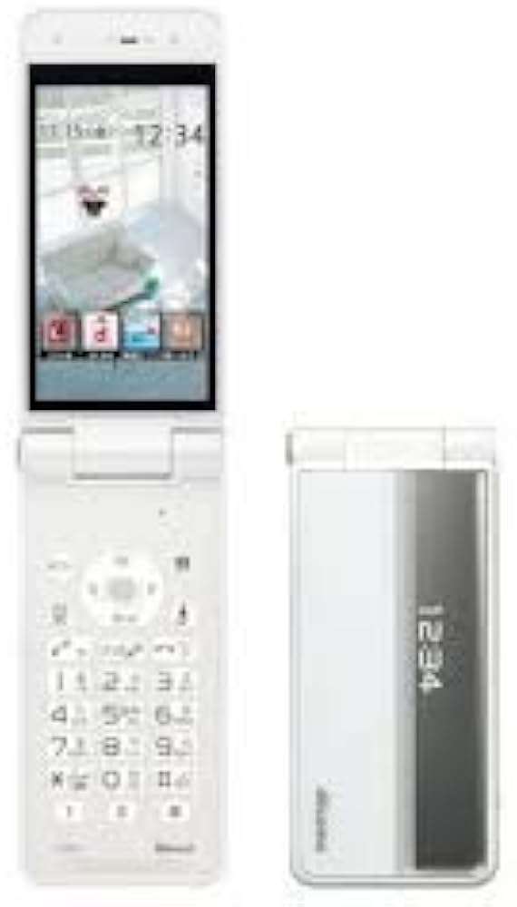 Amazon | docomo P-01F [ホワイト] | 携帯電話本体 通販