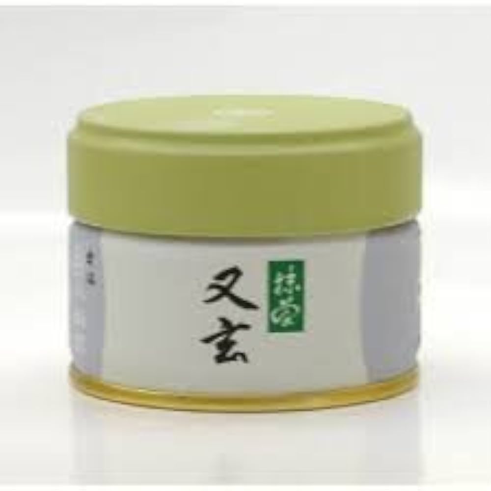 Amazon | 丸久小山園の抹茶 ： 又玄（ゆうげん）薄茶 20g缶 | 丸久小山